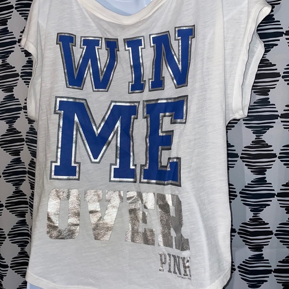 Victoria Secret PINK NFL Indianapolis Colts T shirt. Size Small. Win me over - Picture 1 of 4